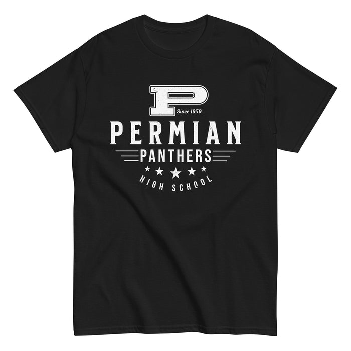 Permian High School Panthers Black Classic Unisex T-shirt 217