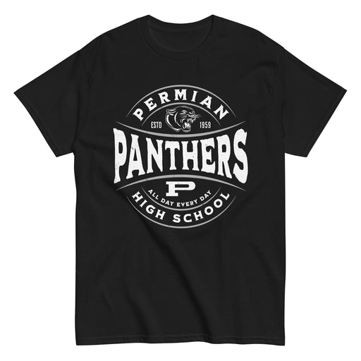 Permian High School Panthers Black Classic Unisex T-shirt 218