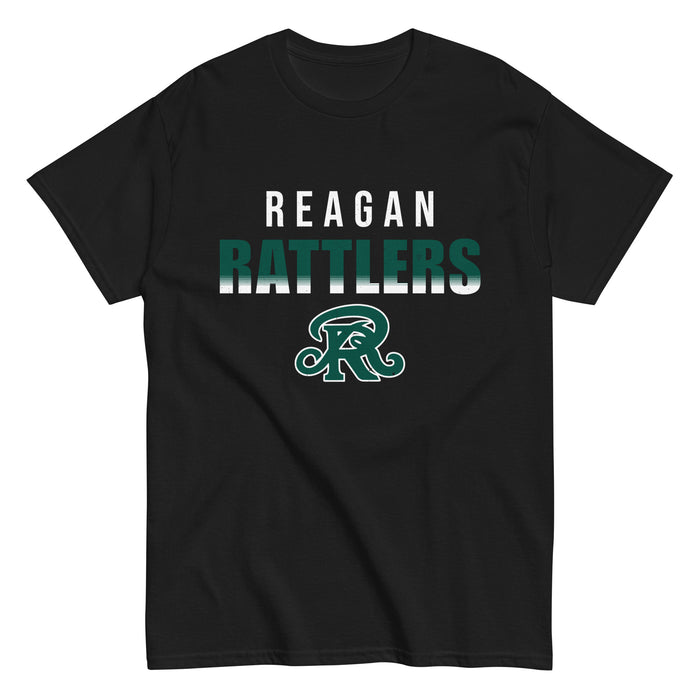 Reagan High School Rattlers Black Classic Unisex T-shirt 024