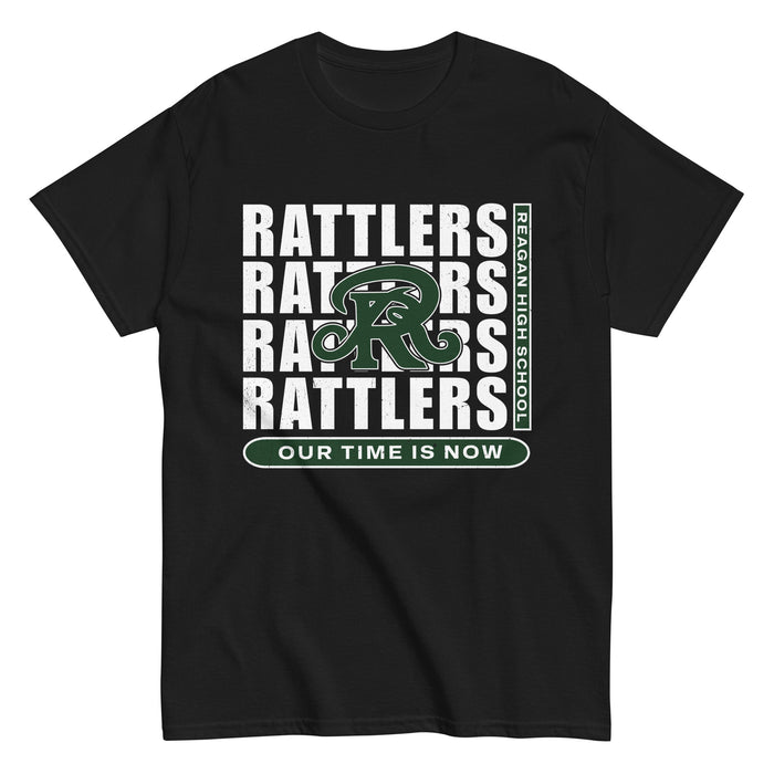 Reagan High School Rattlers Black Classic Unisex T-shirt 235