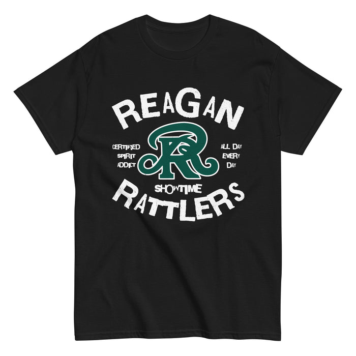Reagan High School Rattlers Black Classic Unisex T-shirt 228