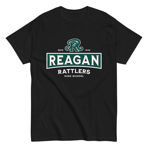 Reagan High School Rattlers Black Classic Unisex T-shirt 202