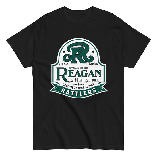 Reagan High School Rattlers Black Classic Unisex T-shirt 219