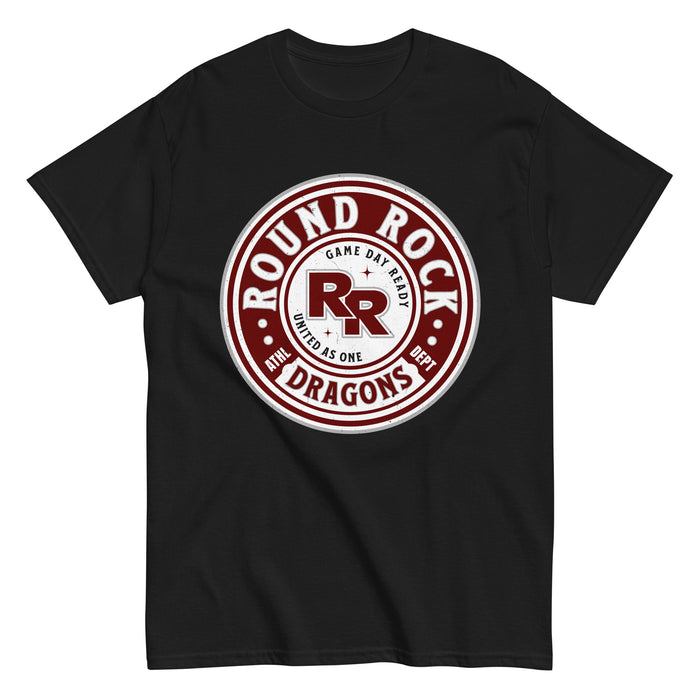 Round Rock High School Dragons Black Classic Unisex T-shirt 220