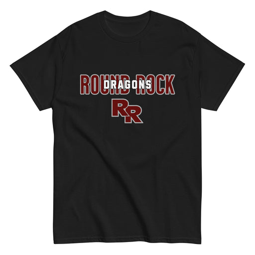 Round Rock High School Dragons Black Classic Unisex T-shirt 227