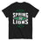 Spring High School Lions Black Classic Unisex T-shirt 210