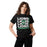 Woman wearing Spring High School Lions Black Classic Unisex T-shirt 235