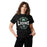 Woman wearing Spring High School Lions Black Classic Unisex T-shirt 218