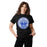 Woman wearing Taylor High School Mustangs Black Classic Unisex T-shirt 220