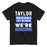 Taylor High School Mustangs Black Classic Unisex T-shirt 231