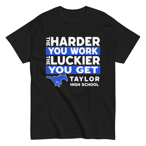 Taylor High School Mustangs Black Classic Unisex T-shirt 238