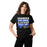 Woman wearing Taylor High School Mustangs Black Classic Unisex T-shirt 238