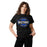 Woman wearing Taylor High School Mustangs Black Classic Unisex T-shirt 011