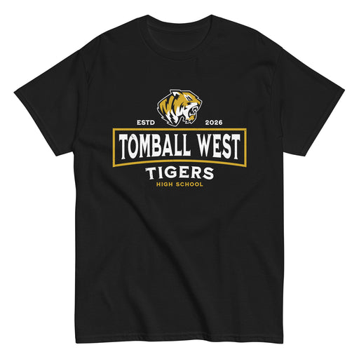 omball West High School Tigers Black Classic Unisex T-shirt 202