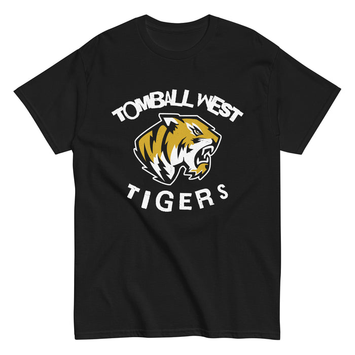 Tomball West High School Tigers Black Classic Unisex T-shirt 228