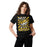 Woman wearing Tomball West High School Tigers Black Classic Unisex T-shirt 226