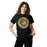 Woman wearing Tomball West High School Tigers Black Classic Unisex T-shirt 224