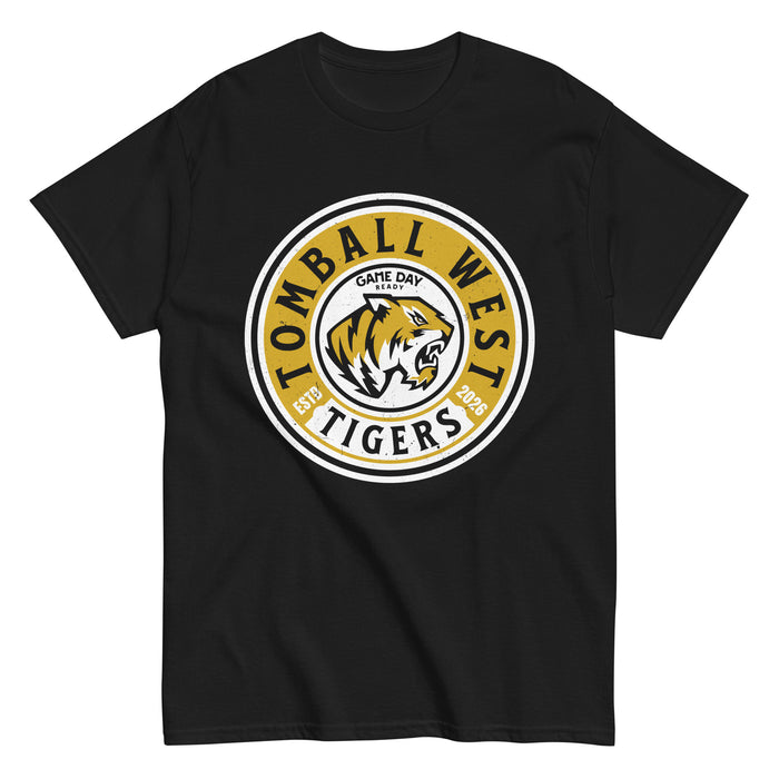 Tomball West High School Tigers Black Classic Unisex T-shirt 220