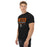 Side view of United High School Longhorns Black Classic Unisex T-shirt 003