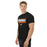 Side view of United High School Longhorns Black Classic Unisex T-shirt 049