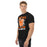 Side view of United High School Longhorns Black Classic Unisex T-shirt 205