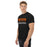 Side view of United High School Longhorns Black Classic Unisex T-shirt 024