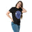 Woman wearing Dekaney High School Wildcats Black Classic Unisex T-shirt 239