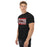 Side view of Del Valle High School Cardinals Black Classic Unisex T-shirt 098