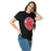Woman wearing Katy High School Tigers Black Classic Unisex  T-shirt 239