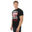 Man wearing Lake Travis High School Cavaliers Black Classic Unisex T-shirt 232