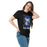 Woman wearing New Caney High School Eagles Black Classic Unisex T-shirt 205