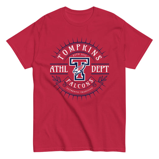 Tompkins High School Falcons Red Classic Unisex T-shirt 201