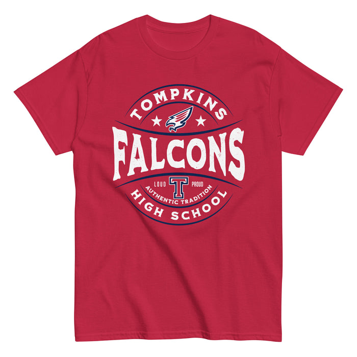 Tompkins High School Falcons Red Classic Unisex T-shirt 218