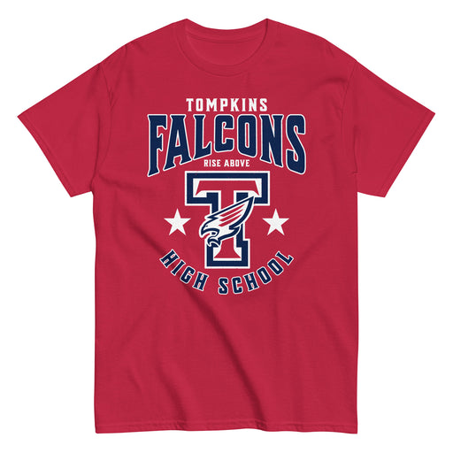 Tompkins High School Falcons Red Classic Unisex T-shirt 213