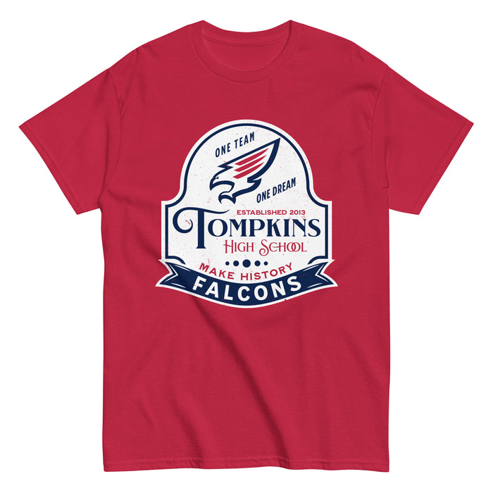 Tompkins High School Falcons Red Classic Unisex T-shirt 219