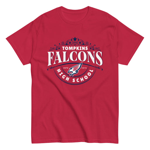 Tompkins High School Falcons Red Classic Unisex T-shirt 211