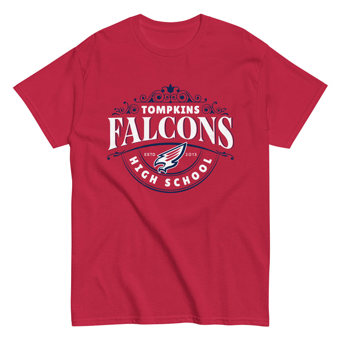 Tompkins High School Falcons Red Classic Unisex T-shirt 211