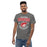 Man wearing Odessa High School Bronchos Dark Grey Classic Unisex T-shirt 204