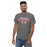 Man wearing Odessa High School Bronchos Dark Grey Classic Unisex T-shirt 222