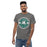 Man wearing Reagan High School Rattlers Dark Grey Classic Unisex T-shirt 203