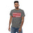 Front view of Odessa High School Bronchos Dark Grey Classic Unisex T-shirt 098