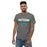 Front view of Reagan High School Rattlers Dark Grey Classic Unisex T-shirt 049