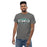 Front view of Reagan High School Rattlers Dark Grey Classic Unisex T-shirt 009