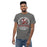 Front view of Round Rock High School Dragons Dark Grey Classic Unisex T-shirt 206