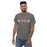 Front view of Round Rock High School Dragons Dark Grey Classic Unisex T-shirt 009