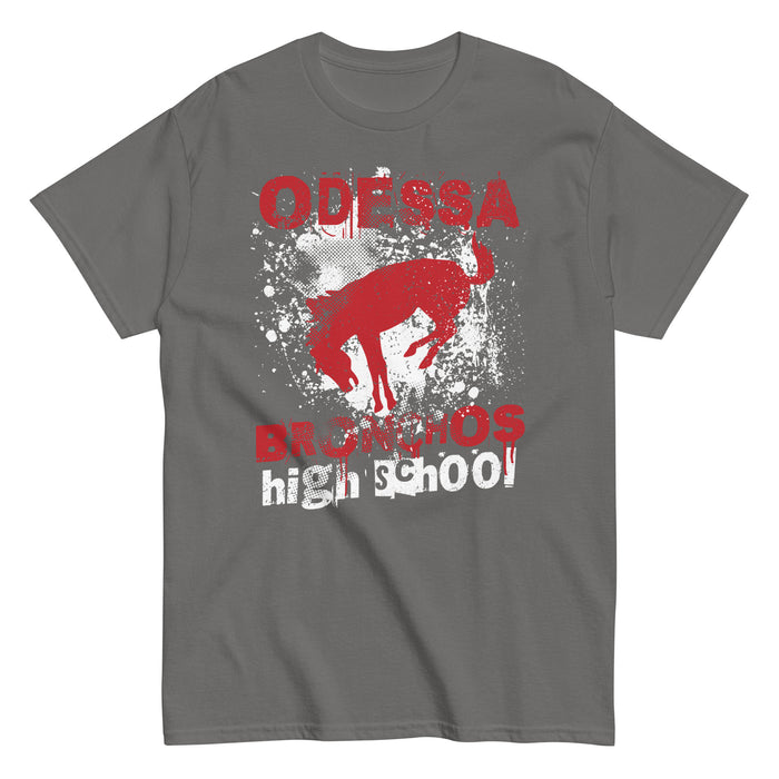 Odessa High School Bronchos Dark Grey Classic Unisex T-shirt 205