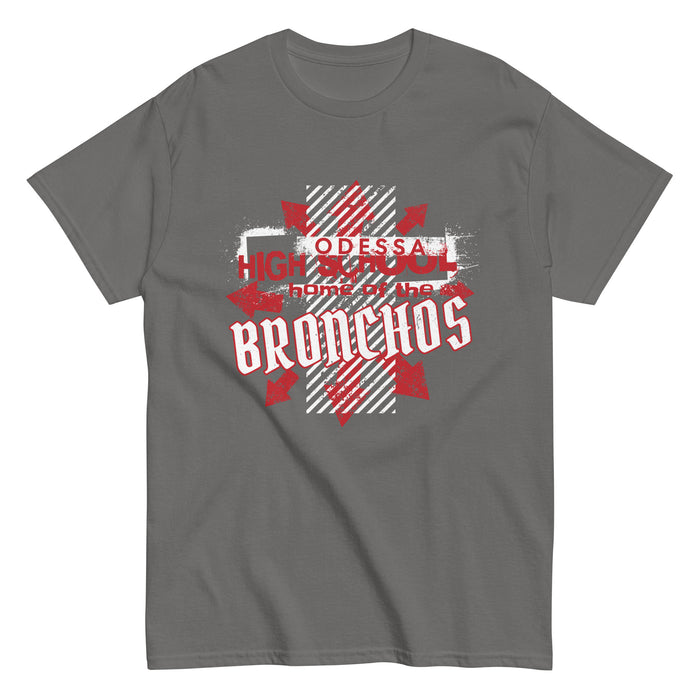 Odessa High School Bronchos Dark Grey Classic Unisex T-shirt 210