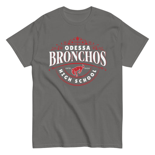 Odessa High School Bronchos Dark Grey Classic Unisex T-shirt 211