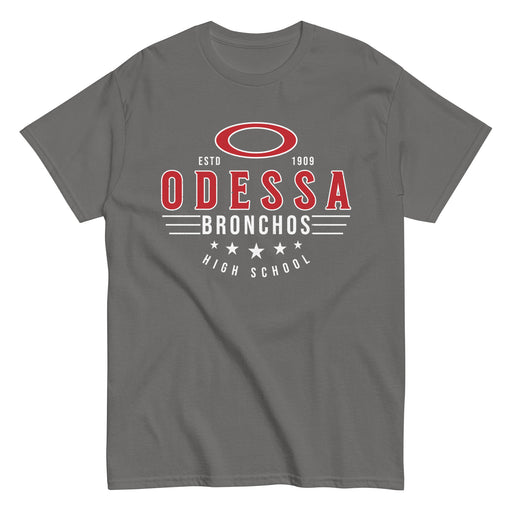 Odessa High School Bronchos Dark Grey Classic Unisex T-shirt 217