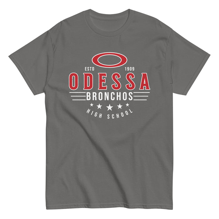 Odessa High School Bronchos Dark Grey Classic Unisex T-shirt 217